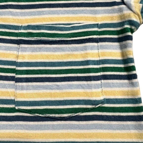 Kickee Pants 18-24m Bamboo Striped Layered Polo Shirt - Picture 3 of 5